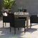 Alt View 14. Alamont Home - Maxim Patio Chair (set of 4) - Black/Gray.