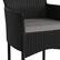 Alt View 17. Alamont Home - Maxim Patio Chair (set of 2) - Black/Gray.