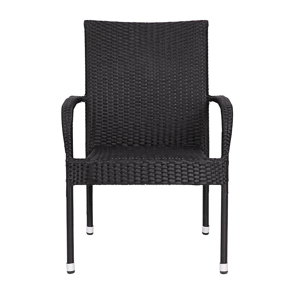 Alt View 11. Alamont Home - Maxim Patio Chair (set of 2) - Black.