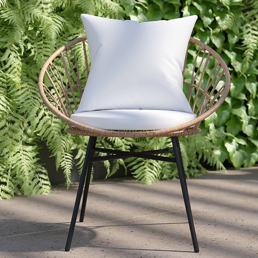 Alt View 15. Alamont Home - Devon Patio Lounge Chair - Tan/Light Gray.