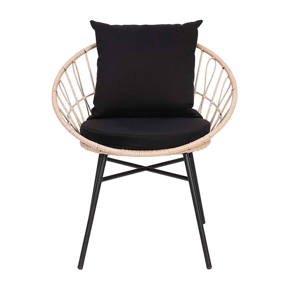 Alt View 11. Alamont Home - Devon Patio Lounge Chair - Tan/Black.