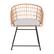 Alt View 11. Alamont Home - Devon Patio Lounge Chair - Natural/Light Gray.
