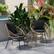 Alt View 15. Alamont Home - Devon Outdoor Round Bohemian Wicker/Rattan 3 Piece Patio Set - Tan/Black.