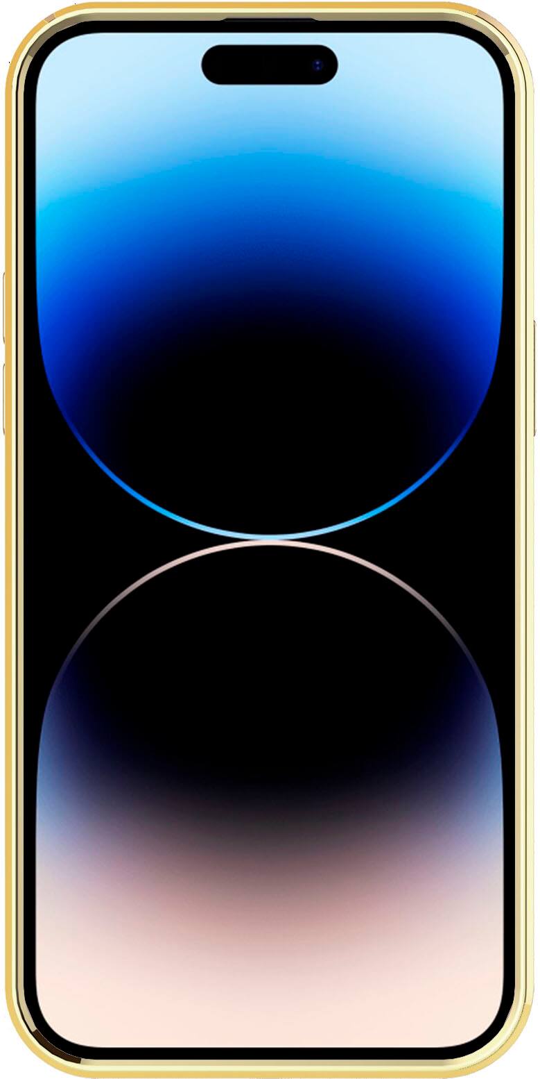 Alt View 2. AMPD - Gold Bumper Soft Case with MagSafe for Apple iPhone 14 Pro - Light Green.