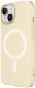 Alt View 1. AMPD - Real Feel Soft Case with MagSafe for Apple iPhone 14 / iPhone 13 - White.