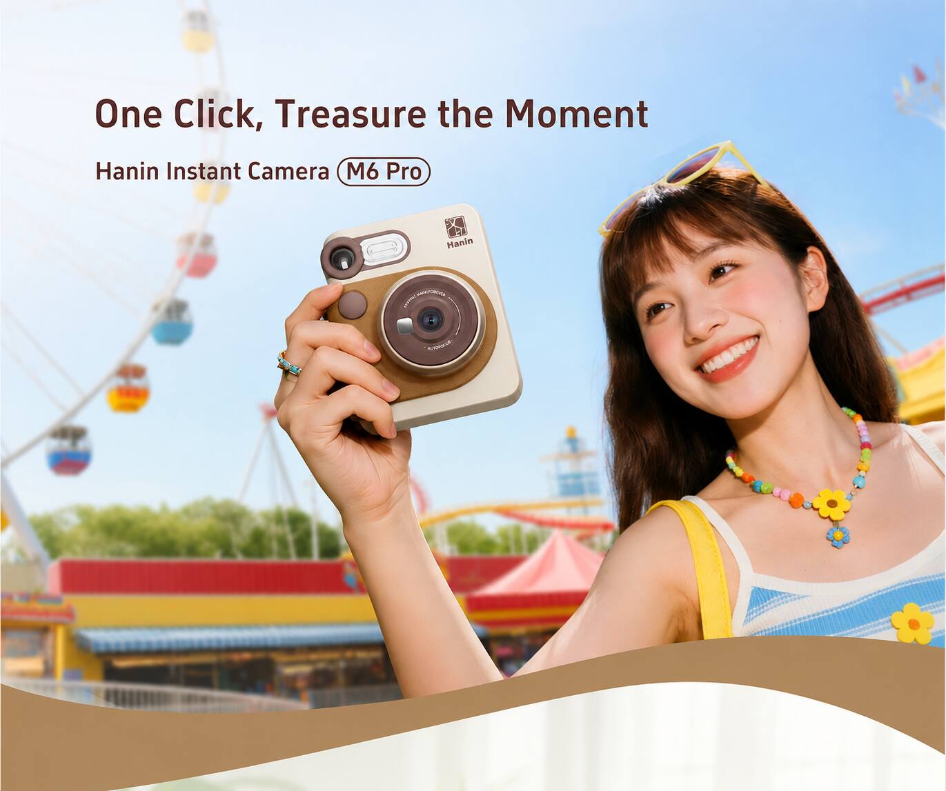 One Click, Treasure the Moment  
Hanin Instant Camera M6 Pro  
Hanin  
HARE TOMENTO ENISTYLE