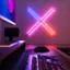 Alt View 11. Nanoleaf - Lines 90 Degrees Smarter Kit (4 Light Lines) - Multicolor.