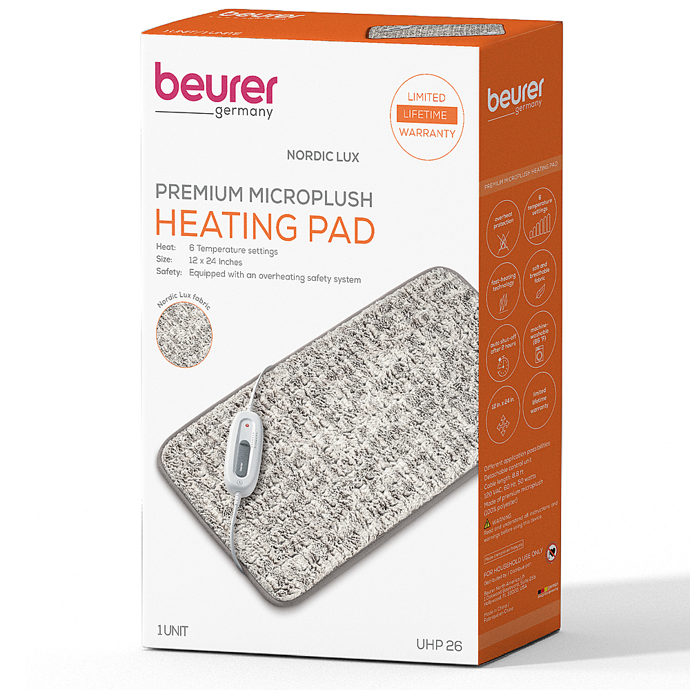 Beurer Lux Microplush Heated Electric Blanket