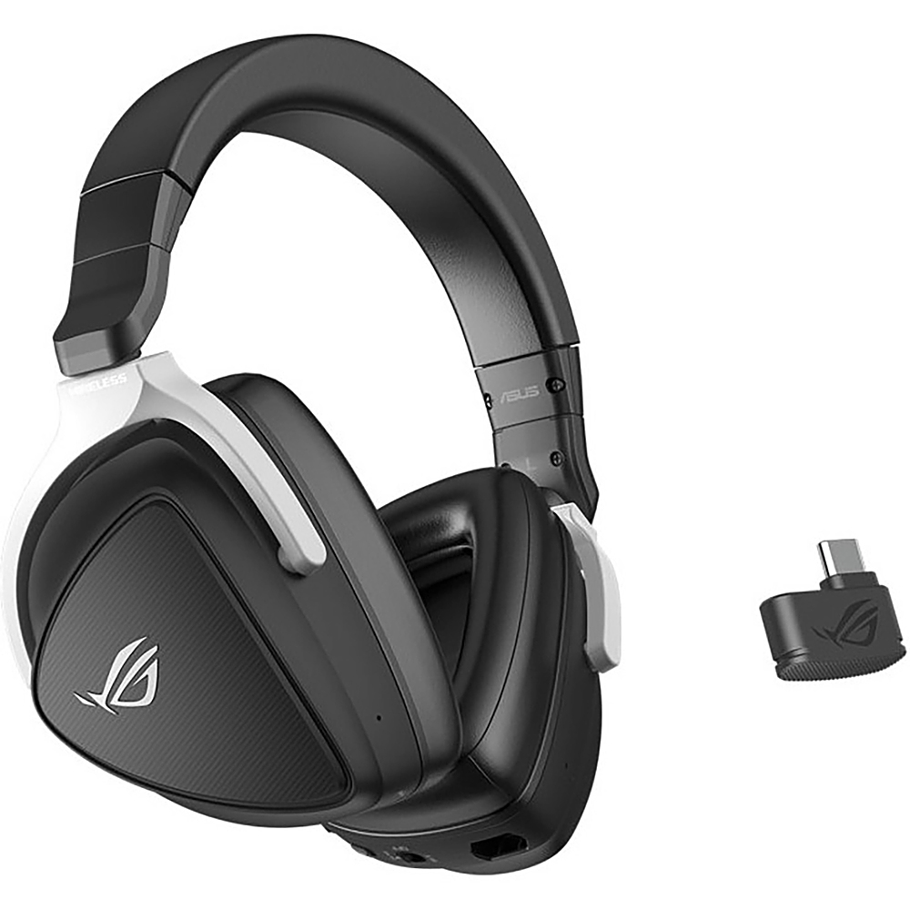 Best Buy: ASUS ROG Delta S Wireless Over-the-Ear Headphones with AI Noise  Cancelation Black ROGDELTASWIRELE