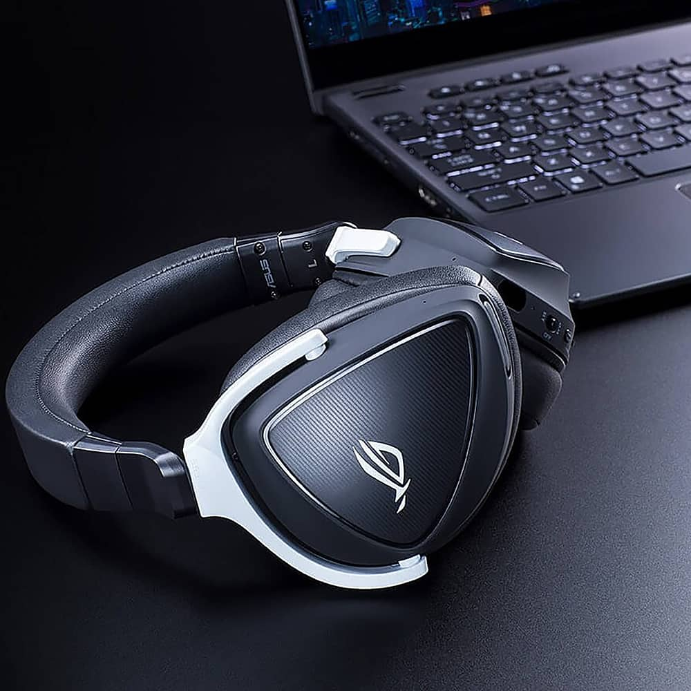 Best Buy: ASUS ROG Delta S Wireless Over-the-Ear Headphones with