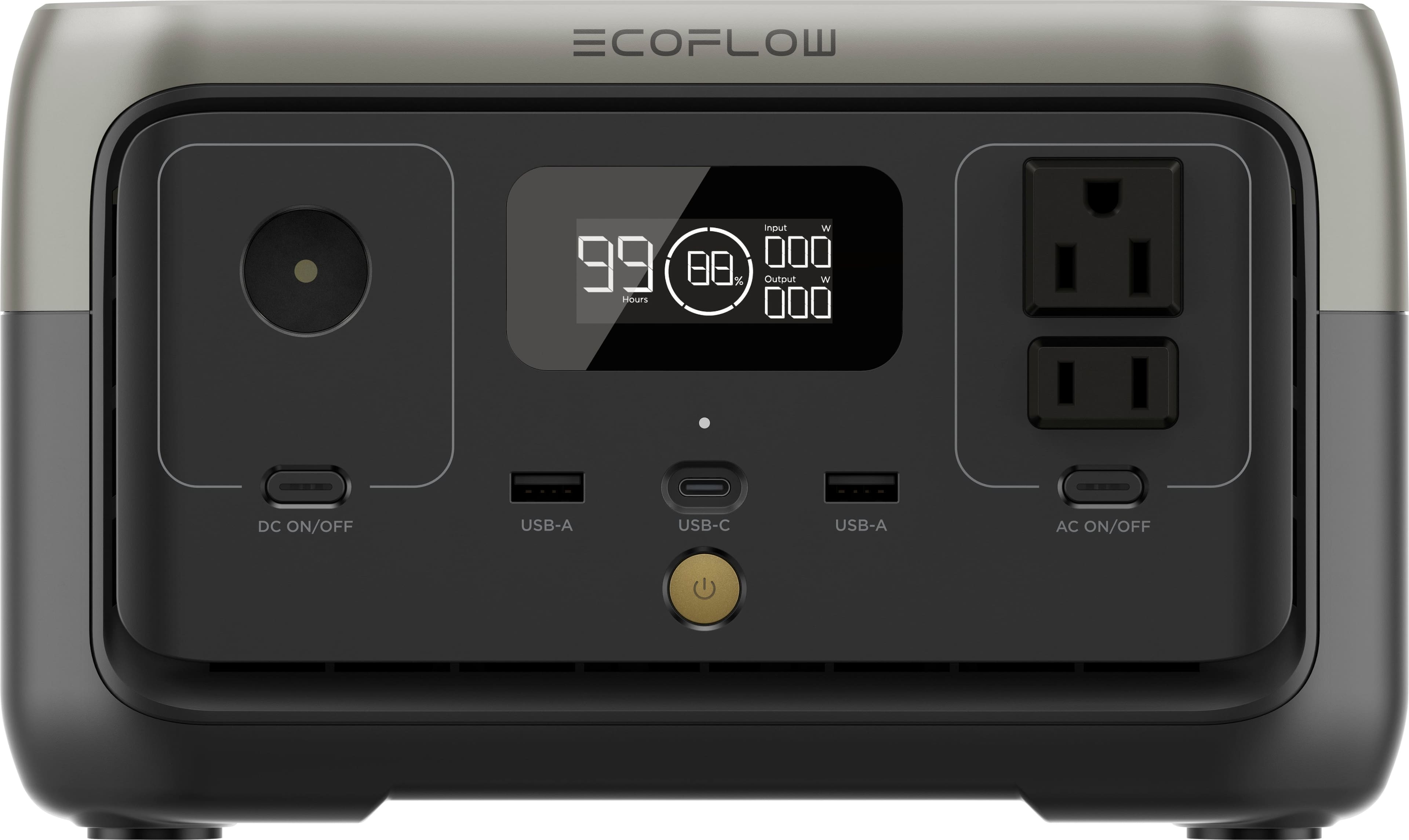 EcoFlow RIVER 2 Portable Power Station Black ZMR600-US - Best