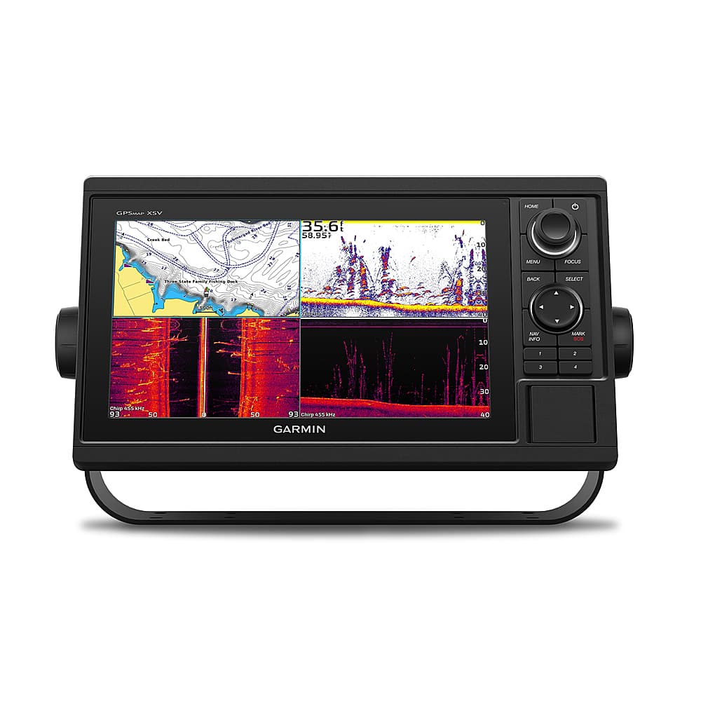 Garmin - GPSMAP 1042xsv Fishfinder/Chartplotter GPS - Black - Front_Zoom