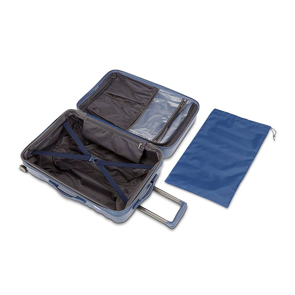 Alt View 12. American Tourister - Cascade Hs 31" Expandable Spinner Suitcase - Slate Blue.