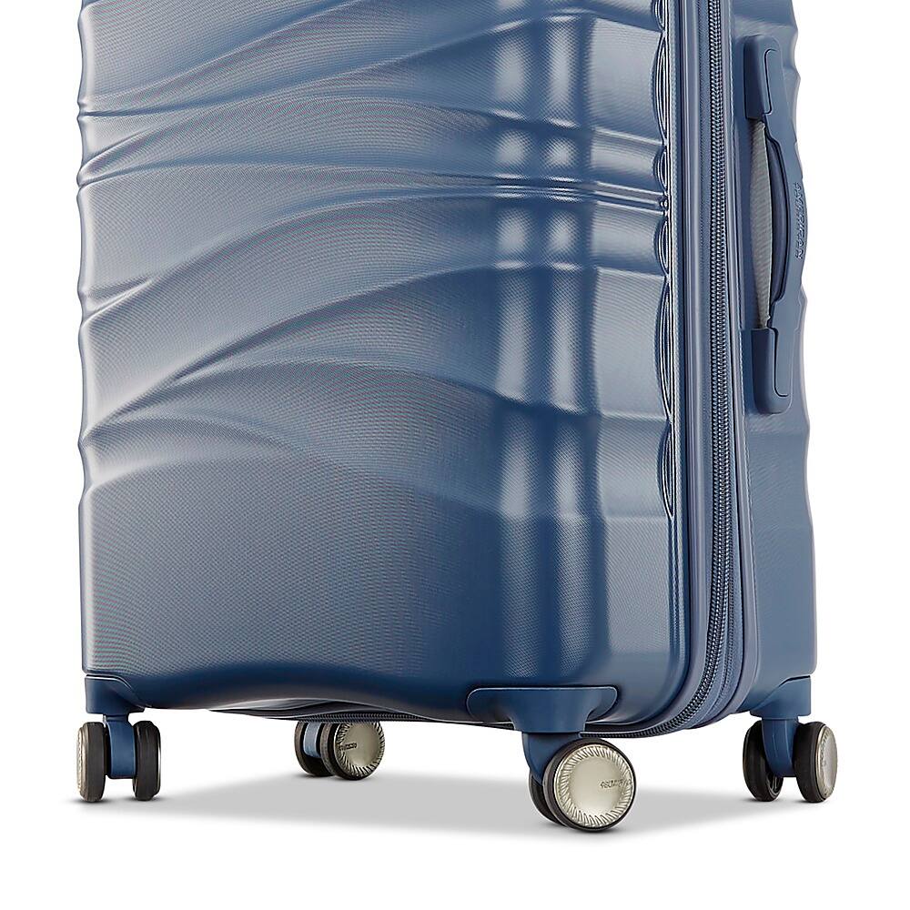 AMERICAN TOURISTER 4 KIX 2.0 Softside Expandable Luggage, Classic Blue, 24  Spinner