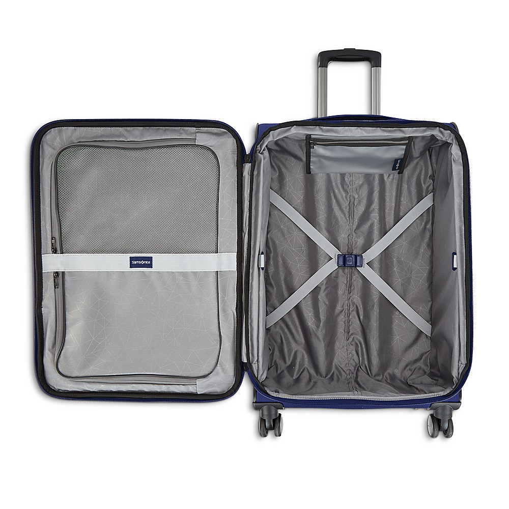 Luik uitslag Onverenigbaar Samsonite Ascella 3.0 Med 25" Expandable Spinner Suitcase Sapphire Blue  145054-0609 - Best Buy