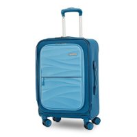 American Tourister - Cascade Ss 20" Expandable Spinner Suitcase - Pacific - Front_Zoom