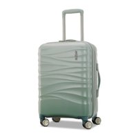 American Tourister - Cascade Hs 20" Expandable Spinner Suitcase - Sage Green - Front_Zoom