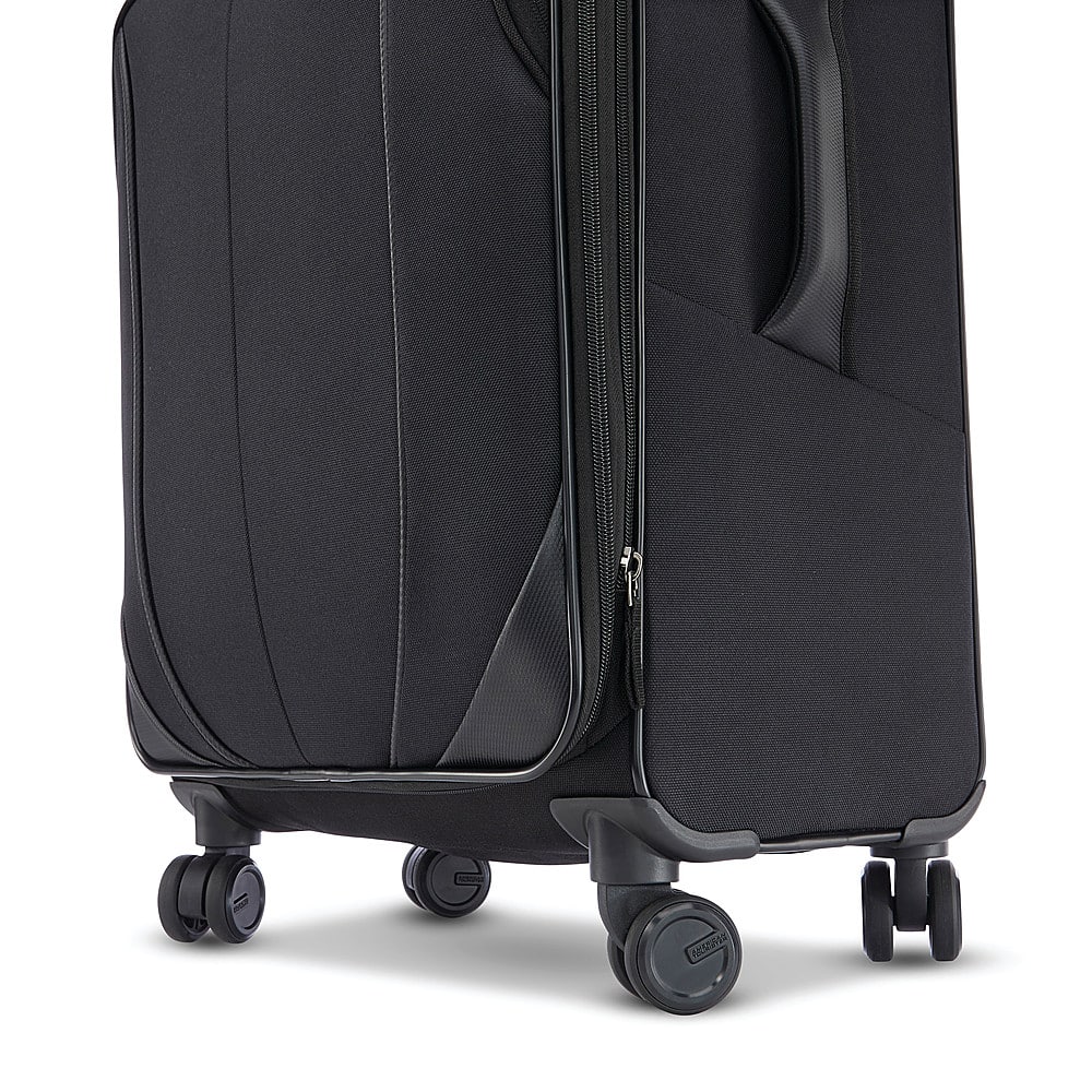 Alt View 14. American Tourister - 4 Kix 2.0 24" Expandable Spinner Suitcase - Black.