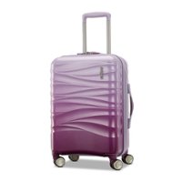 American Tourister - Cascade Hs 20" Expandable Spinner Suitcase - Purple Haze - Front_Zoom