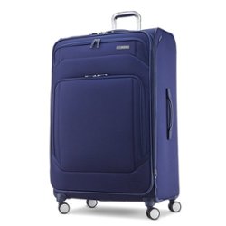 Samsonite - Ascentra Large 30" Expandable Spinner Suitcase - Iris Blue - Front_Zoom