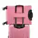 Alt View 14. American Tourister - Troupe Duo 24" Expandable Spinner Suitcase Set 4 Piece - Pink Lemonade/White.