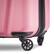 Alt View 17. American Tourister - Troupe Duo 24" Expandable Spinner Suitcase Set 4 Piece - Pink Lemonade/White.