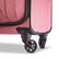 Alt View 18. American Tourister - Troupe Duo 24" Expandable Spinner Suitcase Set 4 Piece - Pink Lemonade/White.