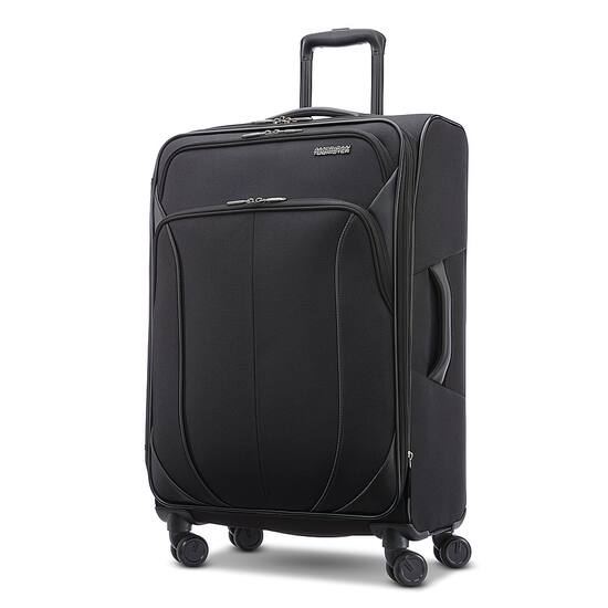 American Tourister 4 Kix 2.0 28 Expandable Spinner Suitcase Black 142353 1041 Best Buy