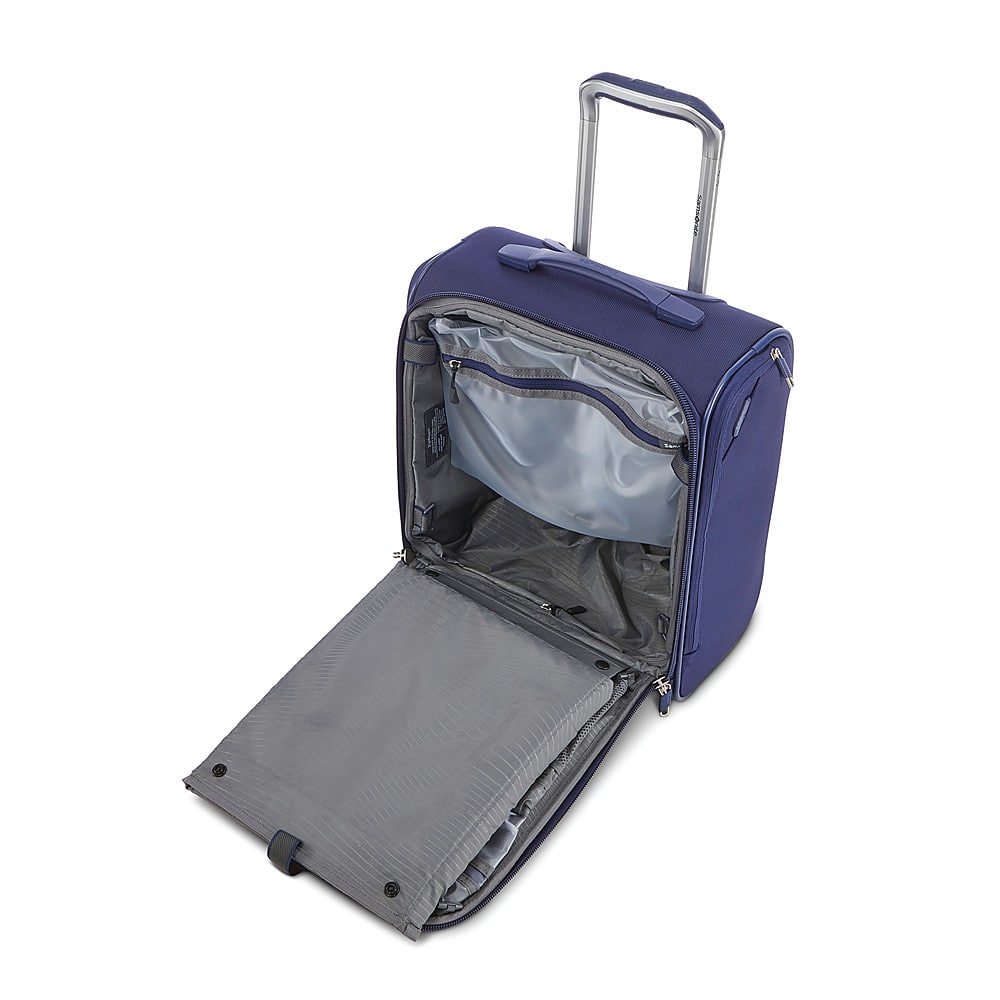 Best Buy: Samsonite Ascentra 2W 16" Underseater Tilt Suitcase Iris Blue ...