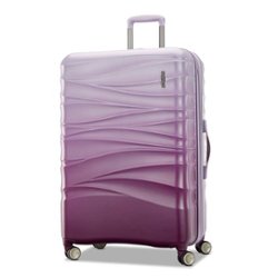 American Tourister - Cascade Hs 28" Expandable Spinner Suitcase - Purple Haze - Front_Zoom