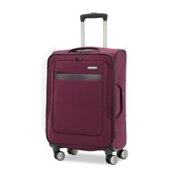 Samsonite - Ascella 3.0 Co 20" Expandable Spinner Suitcase - Light Plum - Front_Zoom
