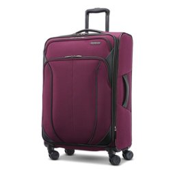 American Tourister - 4 Kix 2.0 28" Expandable Spinner Suitcase - Purple Orchid - Front_Zoom