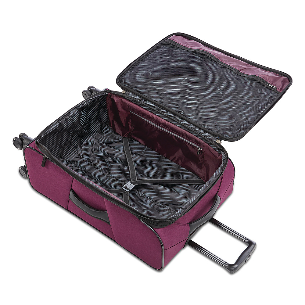 American Tourister Airconic Hardside Expandable Luggage with Spinners, Deep  Orchid, 2PC SET (Carry-on/Large)