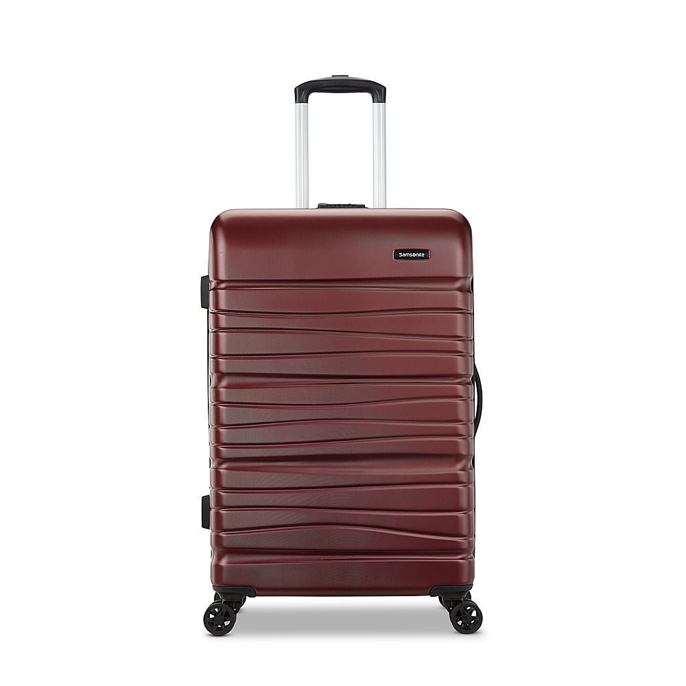 Samsonite Evolve Se Medium 24" Expandable Spinner Suitcase Matte Burgundy - Best Buy