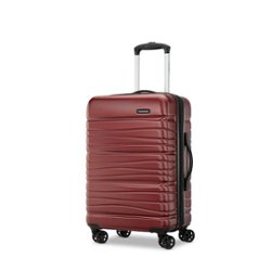 Samsonite - Evolve Se Carry-On 20" Expandable Spinner Suitcase - Matte Burgundy - Front_Zoom