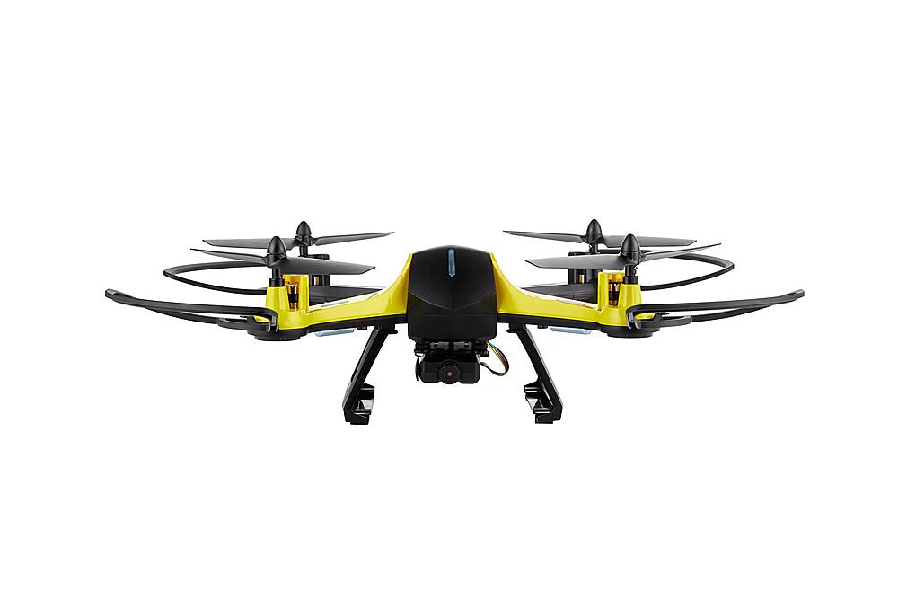 Angle. Vivitar - VTI Skytracker GPS Drone - Black.