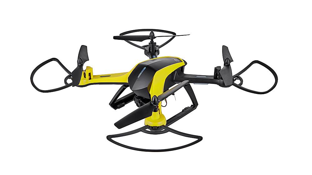 Left. Vivitar - VTI Skytracker GPS Drone - Black.