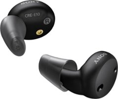 Sony - ITE Self-Fitting OTC Hearing Aid - Black - Front_Zoom