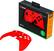 Angle. SCUF - Instinct Removeable Faceplate, Xbox Series X|S and Xbox One Controller Color Designs - Red.
