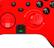Back. SCUF - Instinct Removeable Faceplate, Xbox Series X|S and Xbox One Controller Color Designs - Red.