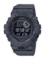 Casio - Men's G-Shock Power Trainer with Bluetooth Mobile Link 49mm Watch - Gray - Front_Zoom