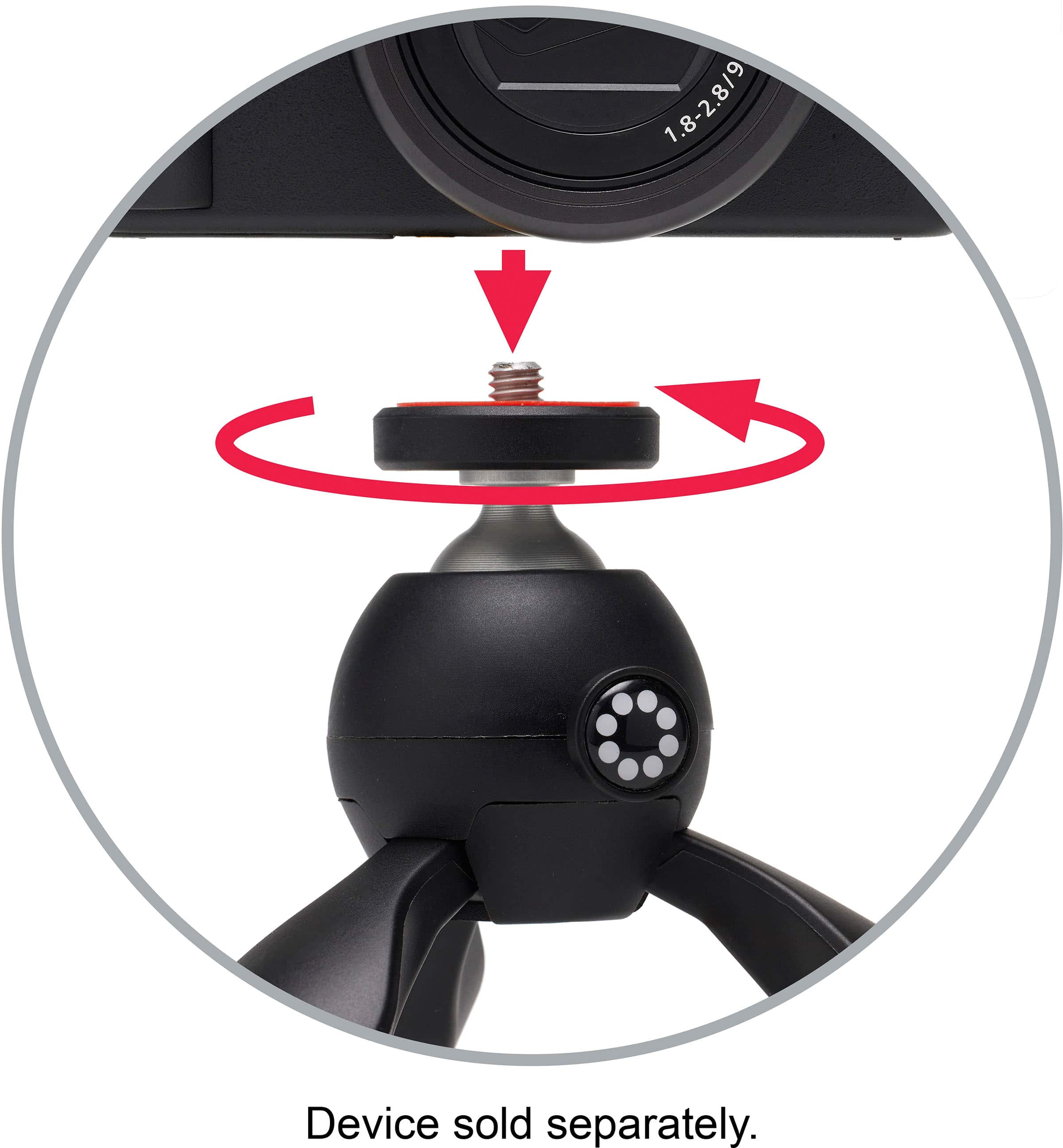 Alt View 16. JOBY - HandyPod 2 Kit - Black.