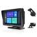 Front. Rexing - W1 Carplay and Android Auto device w/ Back-up Camera - Black.