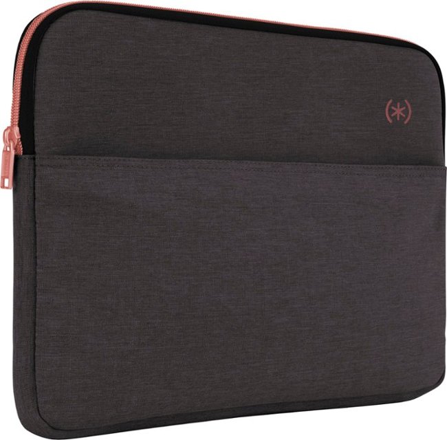 Speck - Transfer Pro Pocket Protective Sleeve Universal 15"-16" for MacBook computers, laptops and tablets - Cloudy Grey/Rose Gold_0
