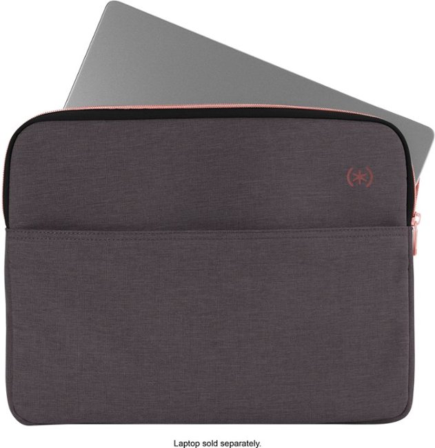 Speck - Transfer Pro Pocket Protective Sleeve Universal 15"-16" for MacBook computers, laptops and tablets - Cloudy Grey/Rose Gold_3