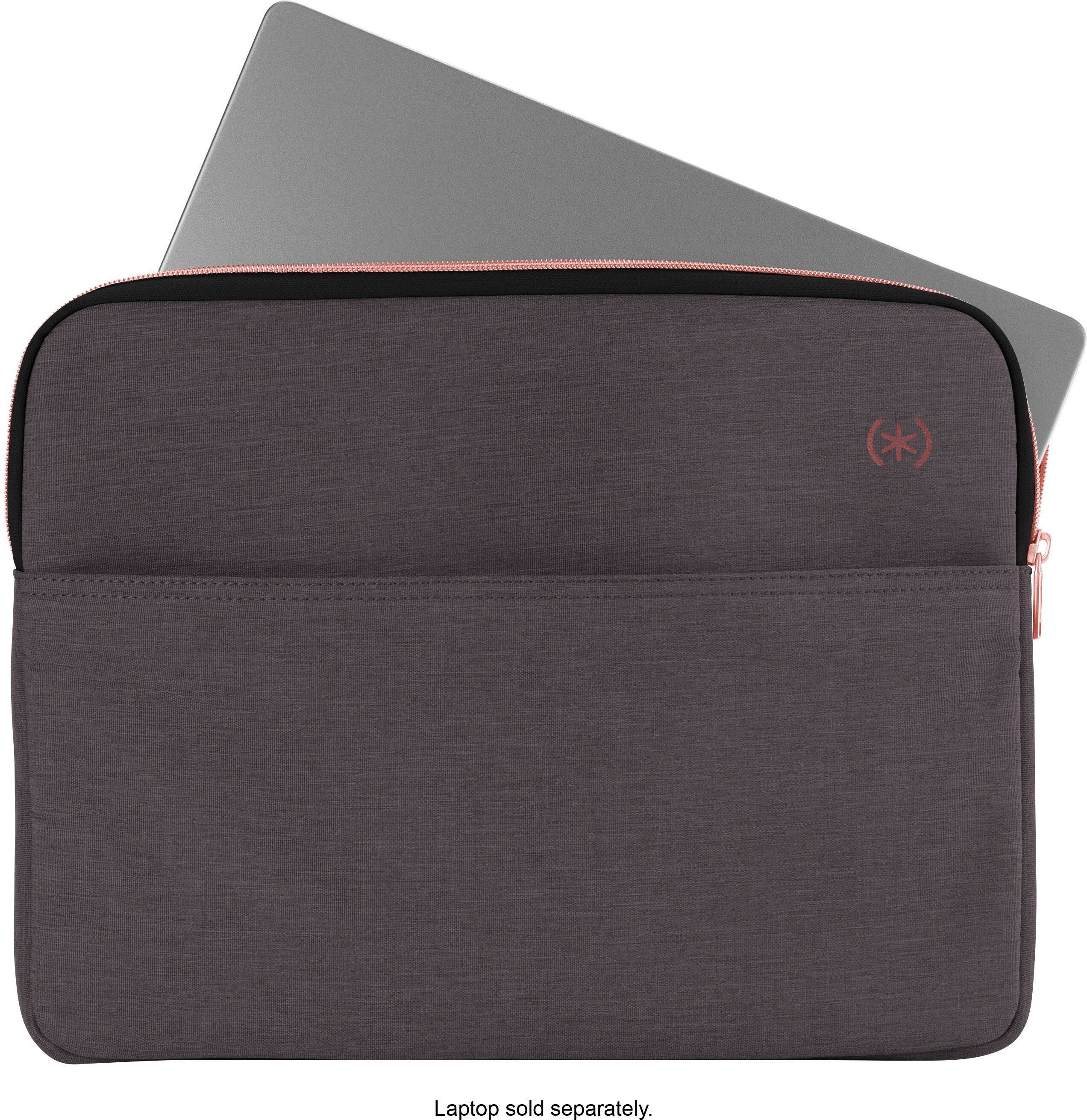 Alt View 11. Speck - Transfer Pro Pocket Protective Sleeve Universal 15"-16" for MacBook computers, laptops and tablets - Cloudy Grey/Rose Gold.