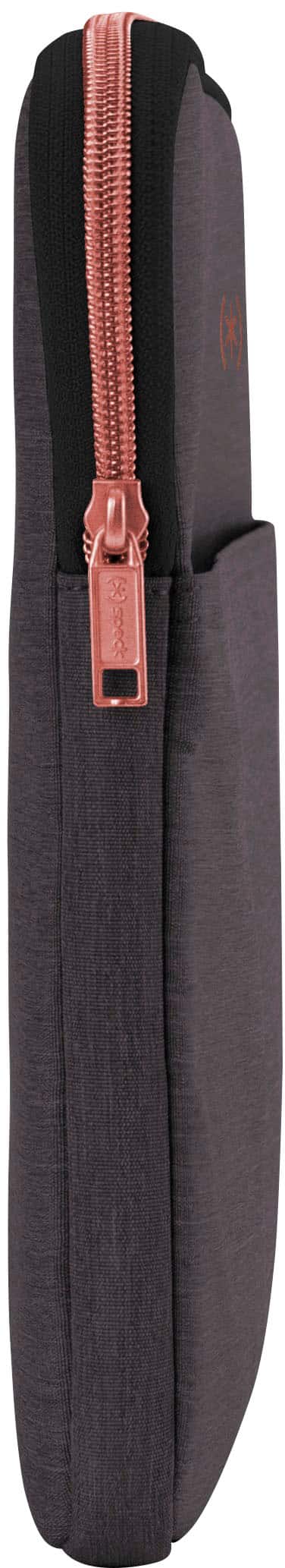Alt View 12. Speck - Transfer Pro Pocket Protective Sleeve Universal 15"-16" for MacBook computers, laptops and tablets - Cloudy Grey/Rose Gold.