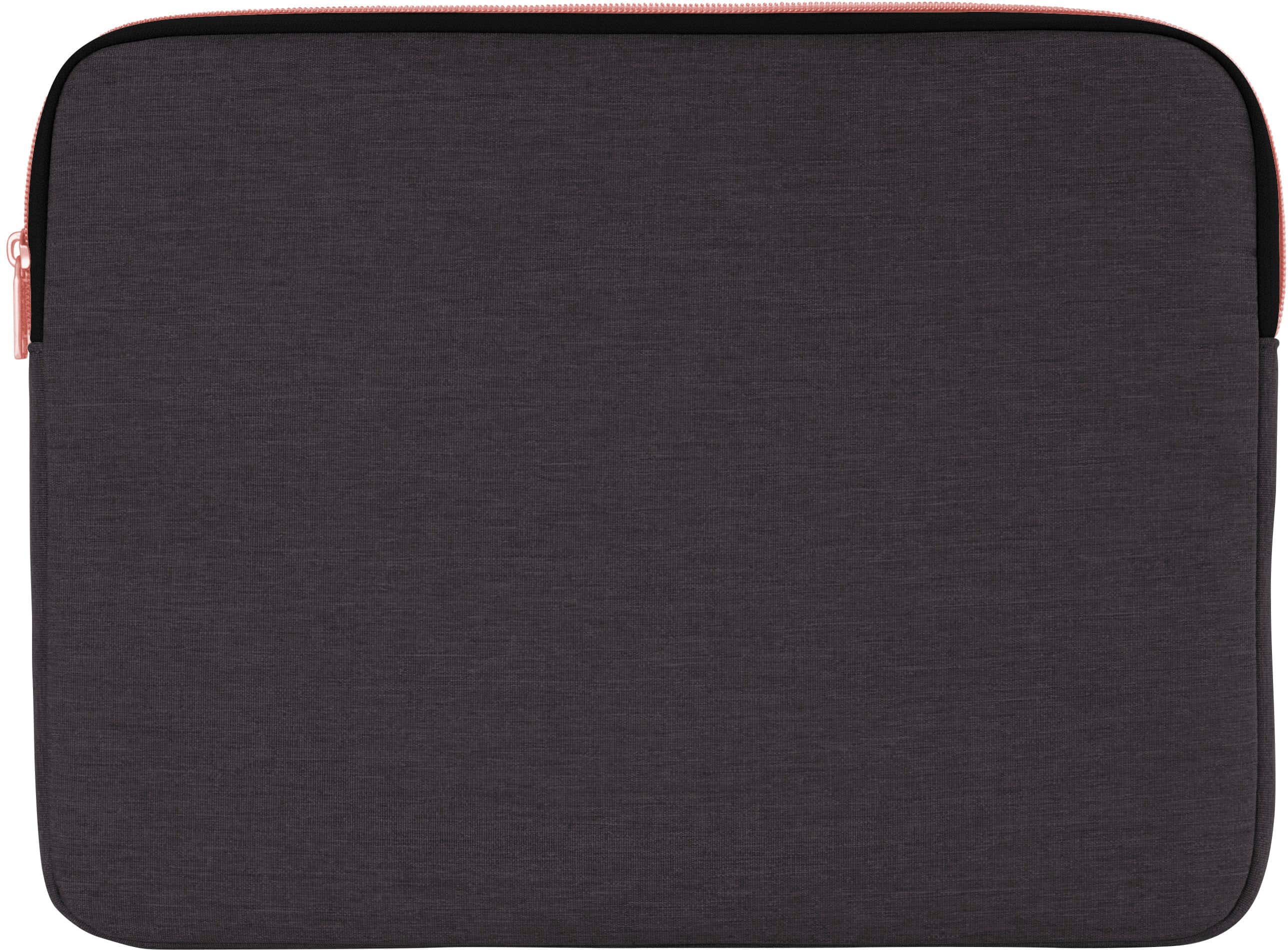 Left. Speck - Transfer Pro Pocket Protective Sleeve Universal 15"-16" for MacBook computers, laptops and tablets - Cloudy Grey/Rose Gold.