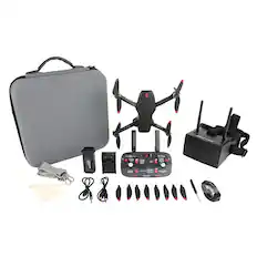 Front. Vivitar - VTI FPV Duo Camera Racing Drone - Black.