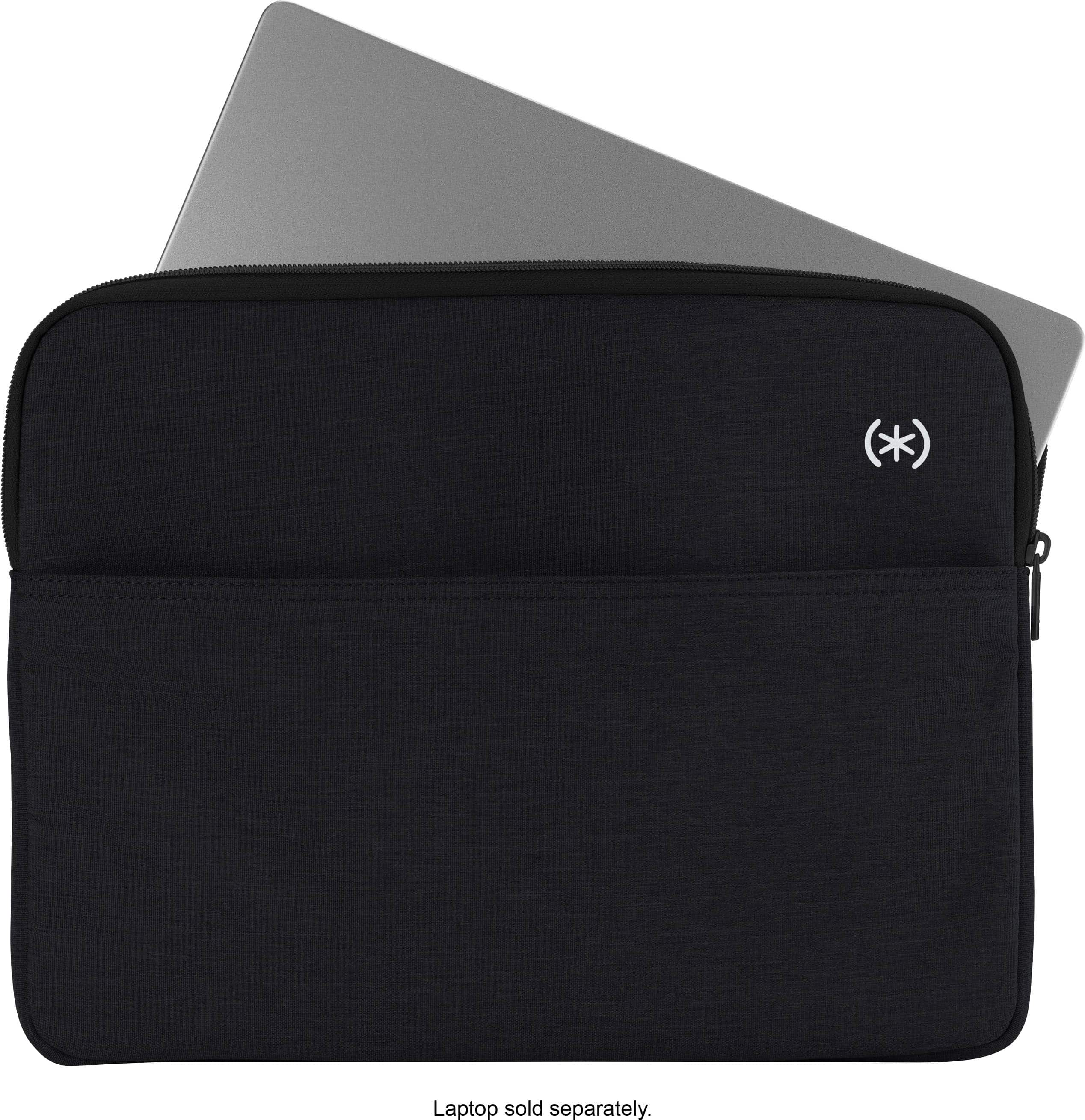 Alt View 11. Speck - Transfer Pro Pocket Protective Sleeve Universal 13"-14" for MacBook computers, laptops and tablets - Black/White.